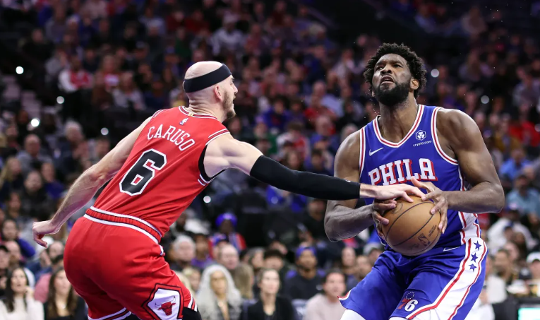 Embiid explodes, Sixers rout: Bulls pound Philadelphia 76ers at home